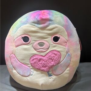 Squishmallows 12” Whim the Tie-Dye Sloth Plush